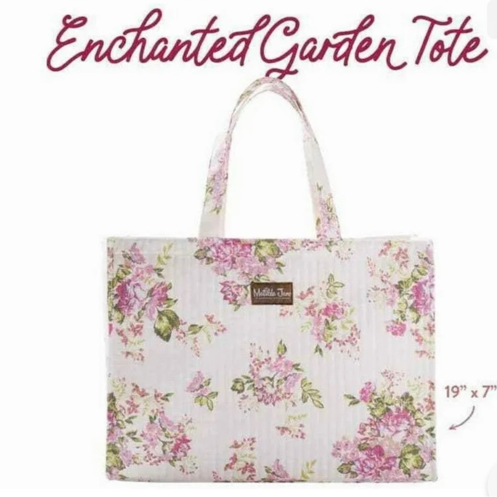 Matilda Jane Enchanted Garden Tote New